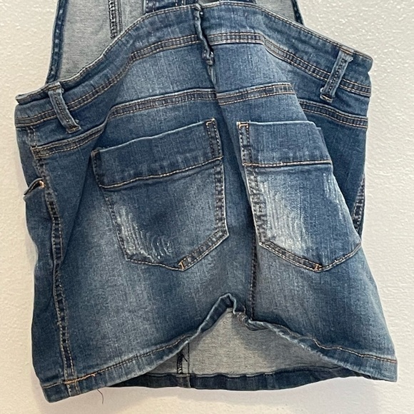 Tinseltown Size Small Denim Overall Skirt - Picture 8 of 11